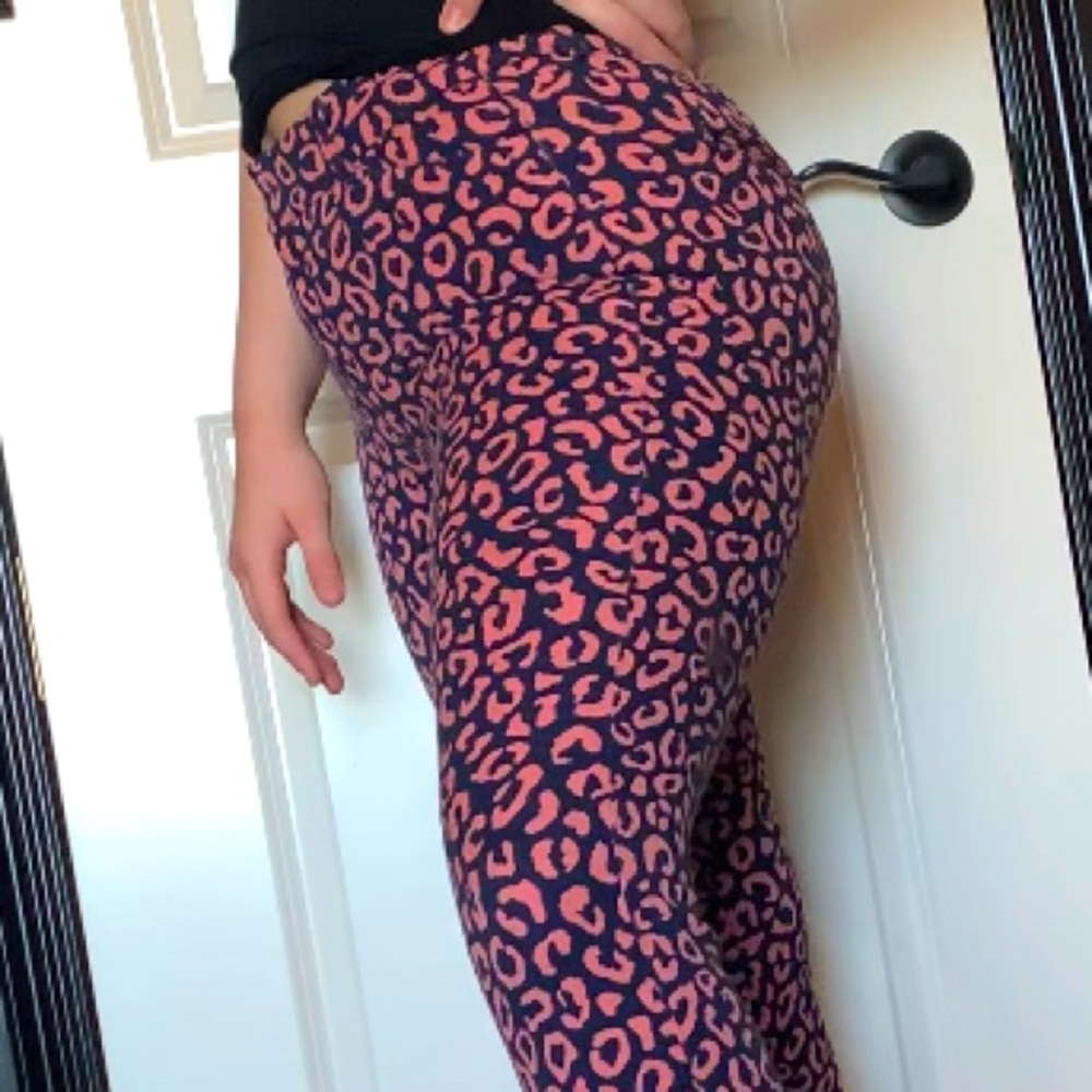 Leopard old navy pants!!